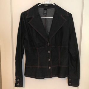 Bisou Bisou Denim Blazer